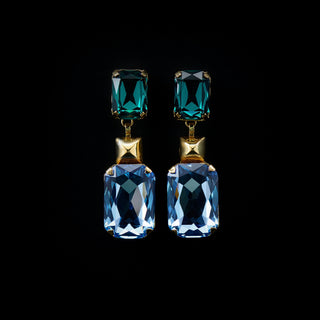 BLUE IVY EARRINGS LARGE