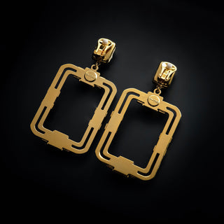GOLD RUSH EARRINGS XL LIMITED