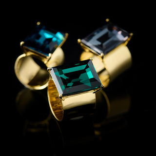 ICONIC RING “TEAL”