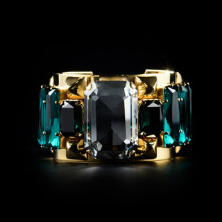 BLUE CRYSTAL GARDEN STUDDED BRACELET LIMITED