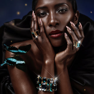 ICONIC RING “EMERALD GREEN”