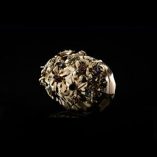 SCULPTURAL FLOWER CLUTCH | FEMME BOTANIQUE