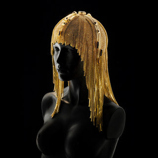 GOLD RUSH CRYSTAL WIG