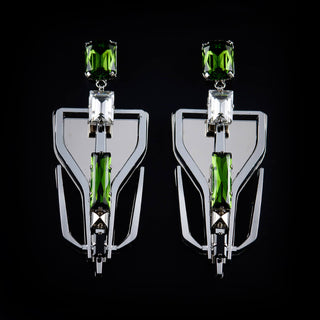 FUTURISTIC JETSON EARRINGS XL LIMITED
