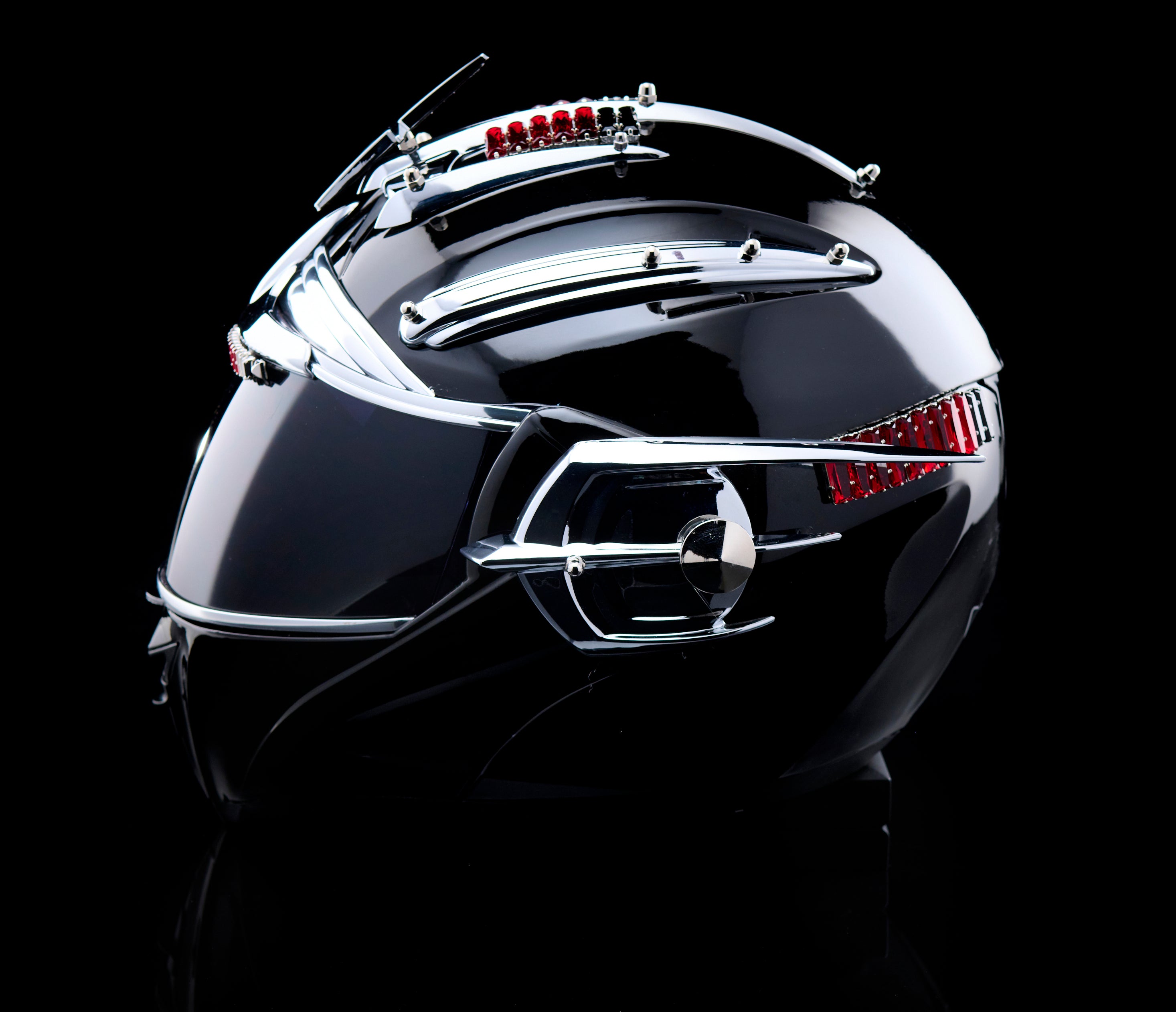 couture motorcycle helmet NIGHT RIDER HELMET – Bjorn van den Berg®